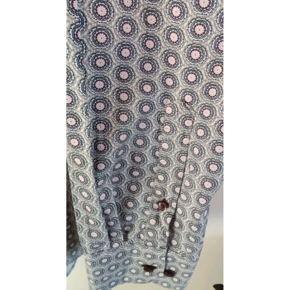 Kolte Men's Shirt Size XXL 18.5 Long Sleeve Button Geometric Cotton - Picture 3 of 8